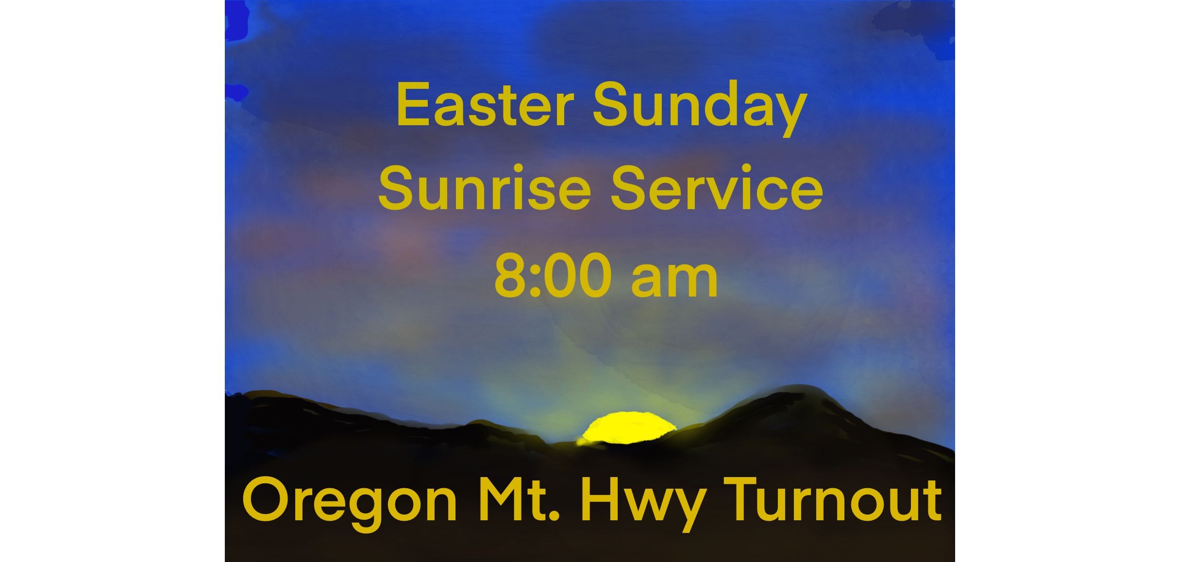 Easter Sunrise Service 8am